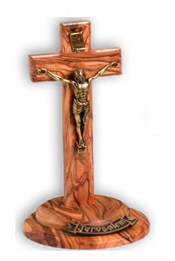 Krucyfiks na podstawce CR-1480R-16 Krzyż na podstawce CR-1480A-16R